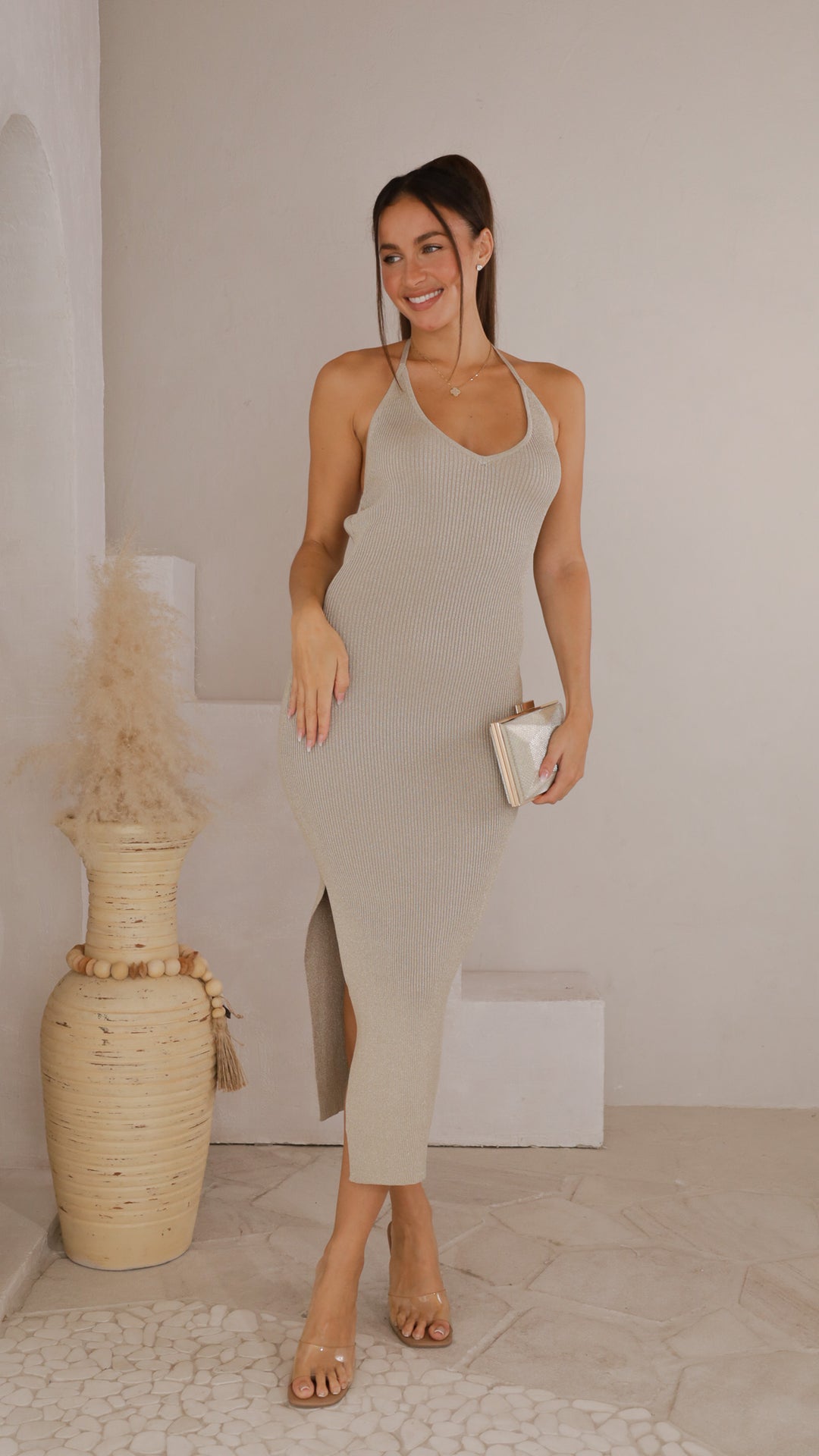 front view image 1 of Mila Midi Dress