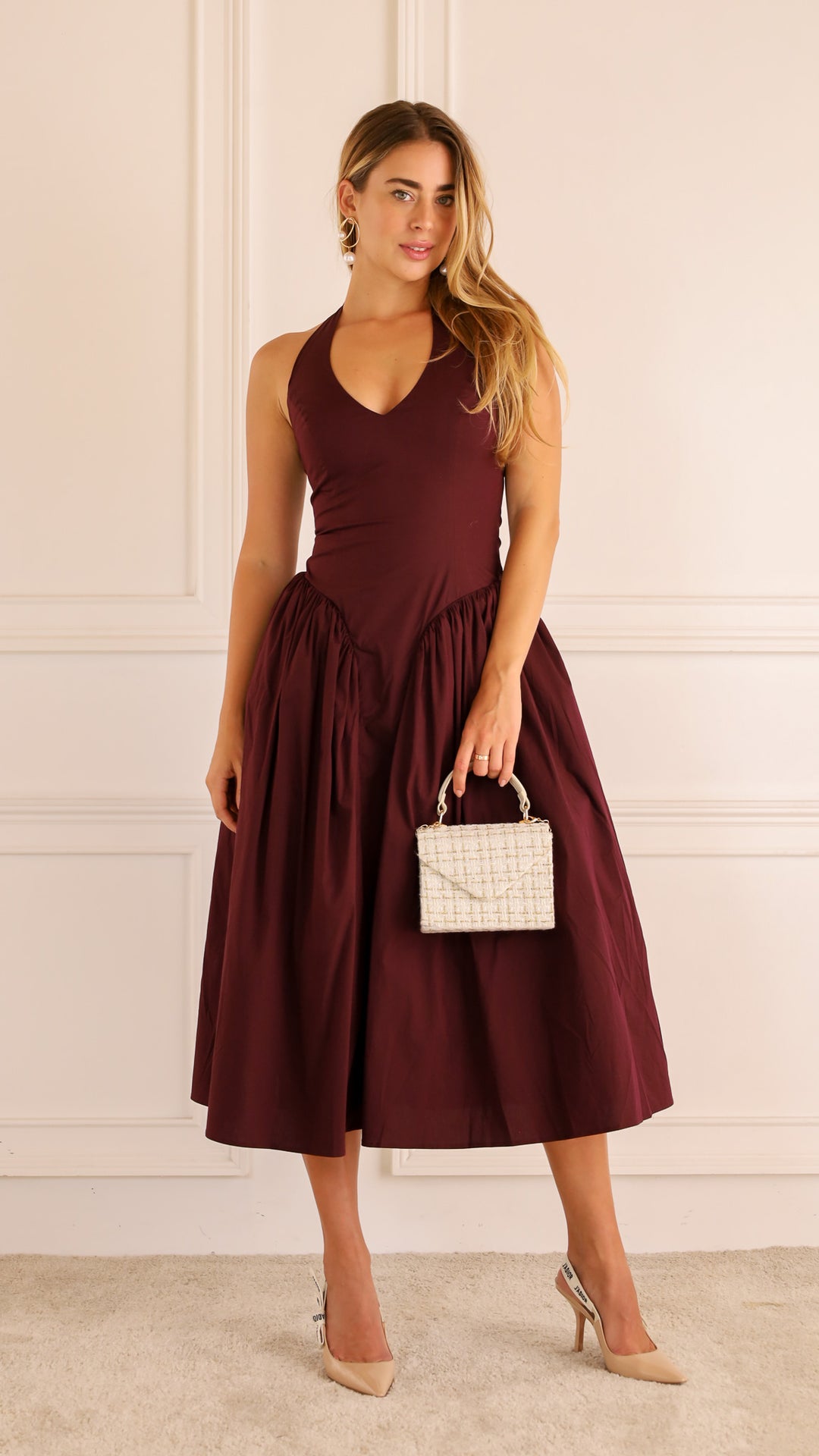 front view image 3 of Narz Midi Dress