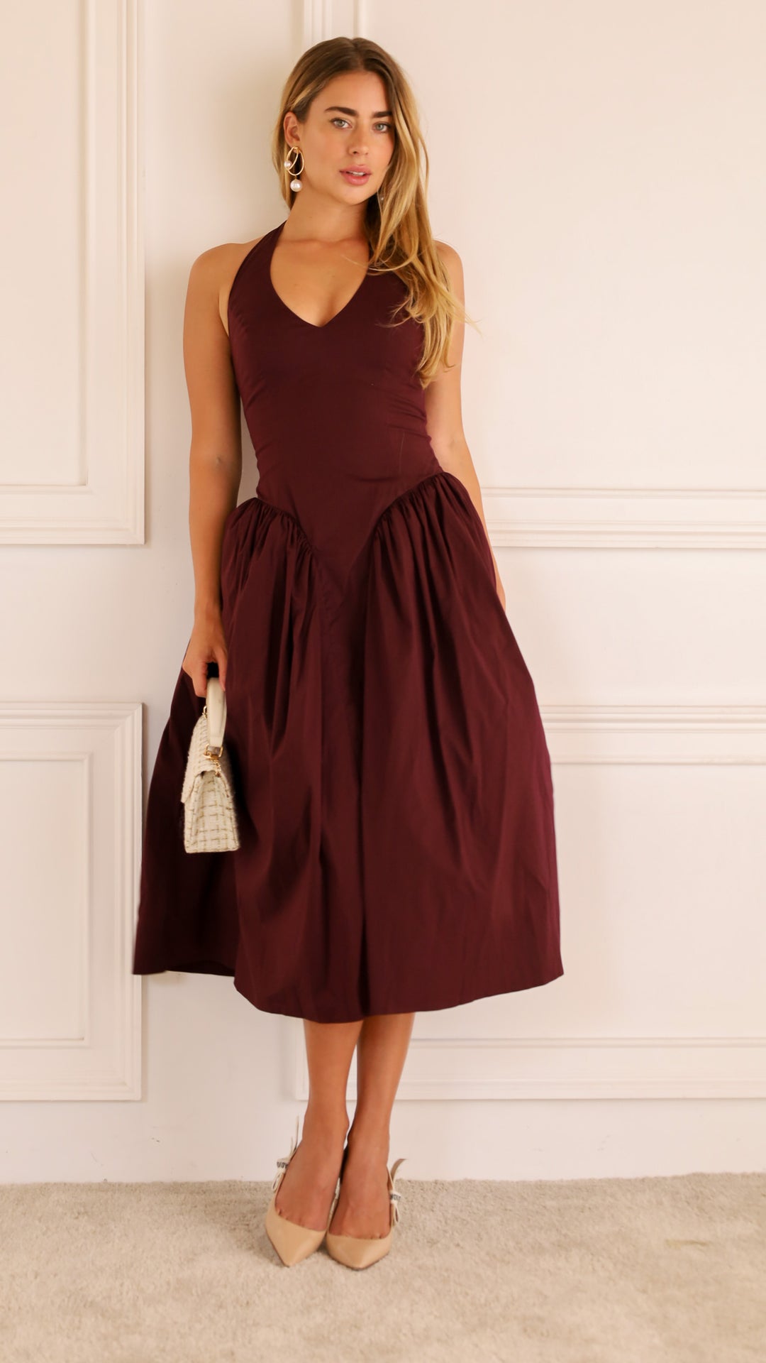 front view image 5 of Narz Midi Dress