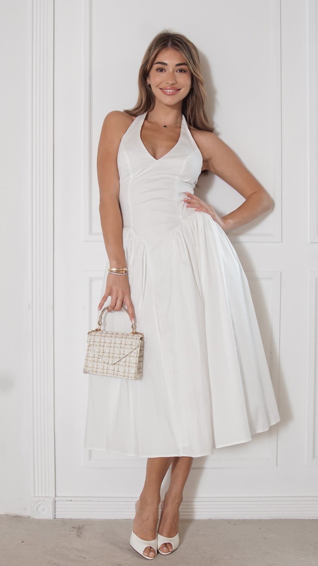 front view image 2 of Marbel Midi Dress