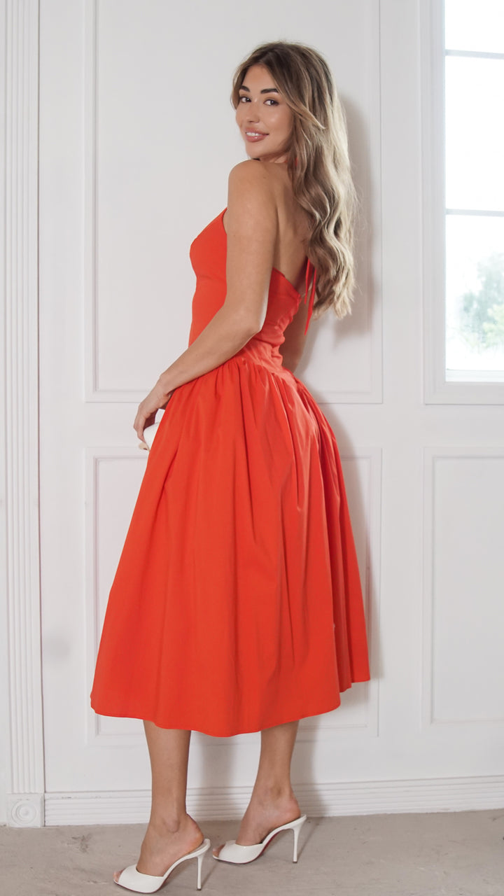 side view image 2 of Marbel Midi Dress