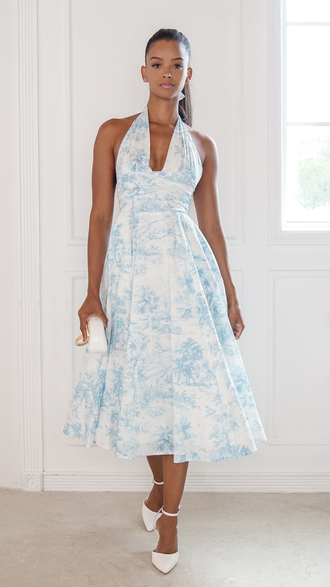 front view image 1 of Celeste Midi Dress