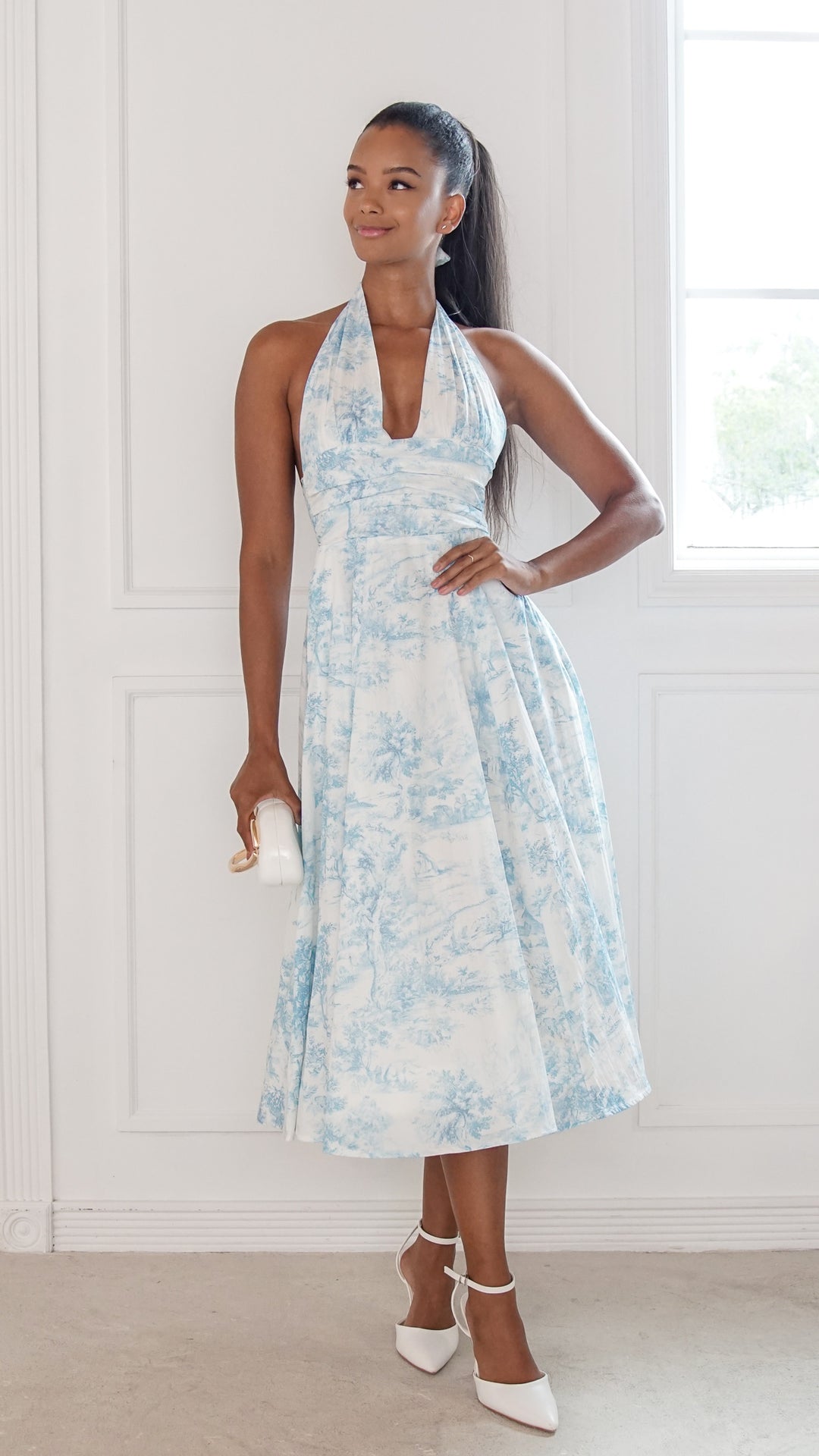 front view image 3 of Celeste Midi Dress