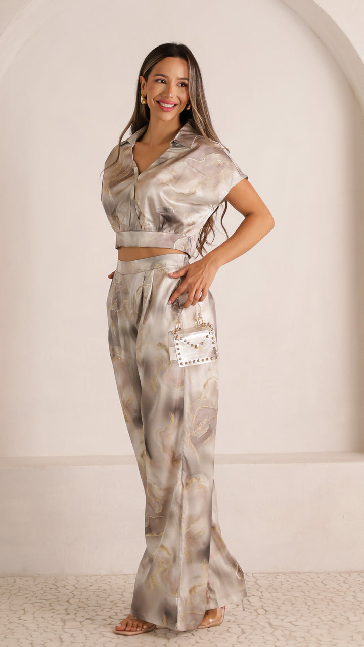 2 image side view_brown of Diom Set