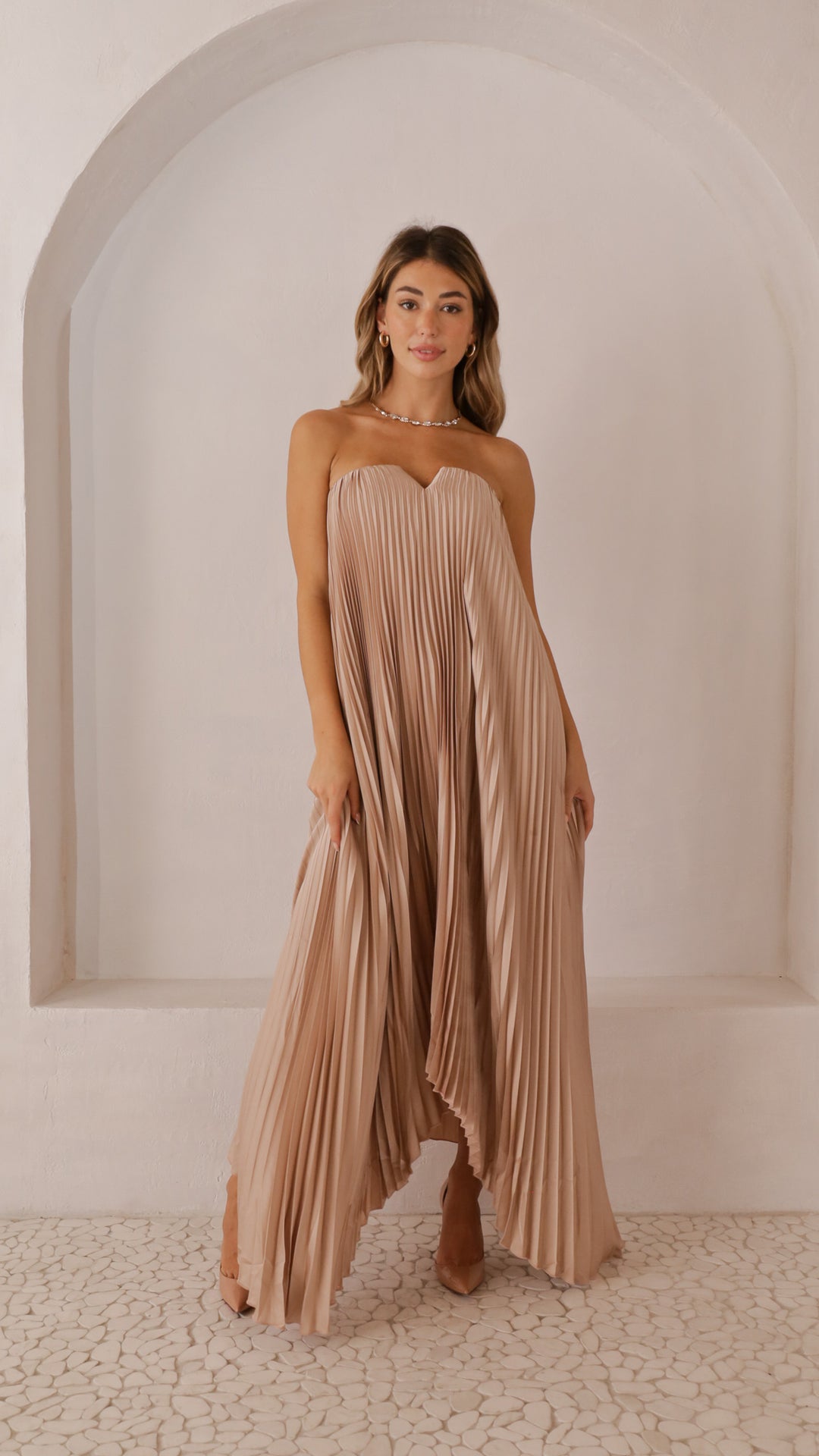 front view image 2 of Carola Maxi Dress