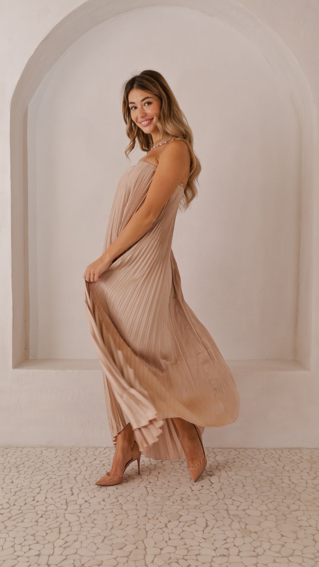 side view image 2 of Carola Maxi Dress