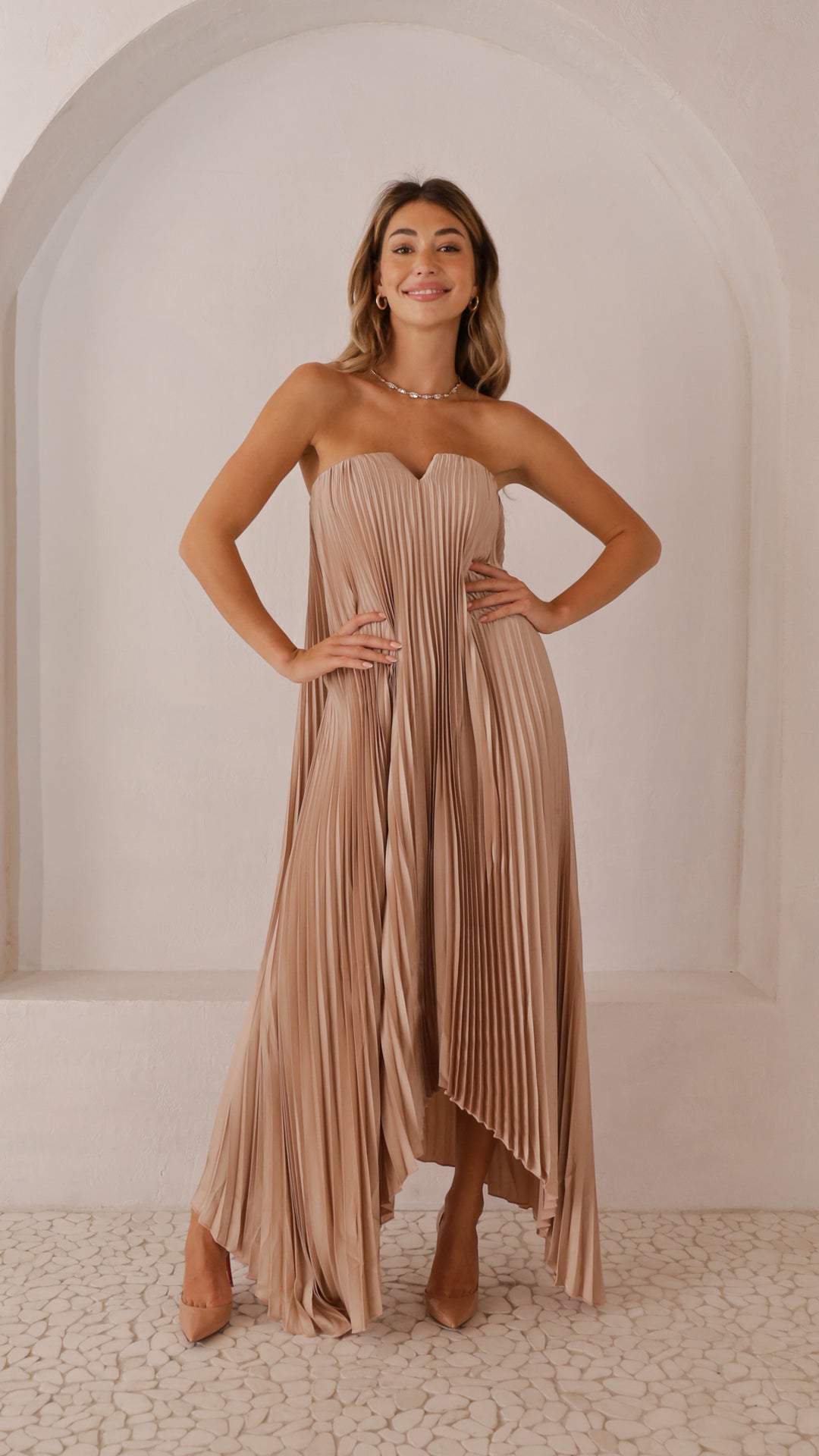 front view image 3 of Carola Maxi Dress