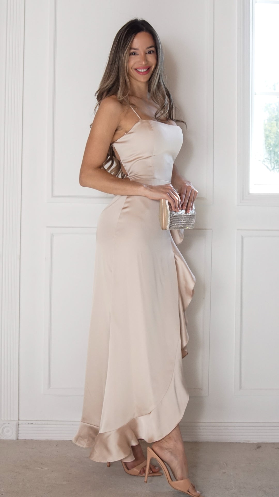 side view image 1 of Alessina Maxi Dress
