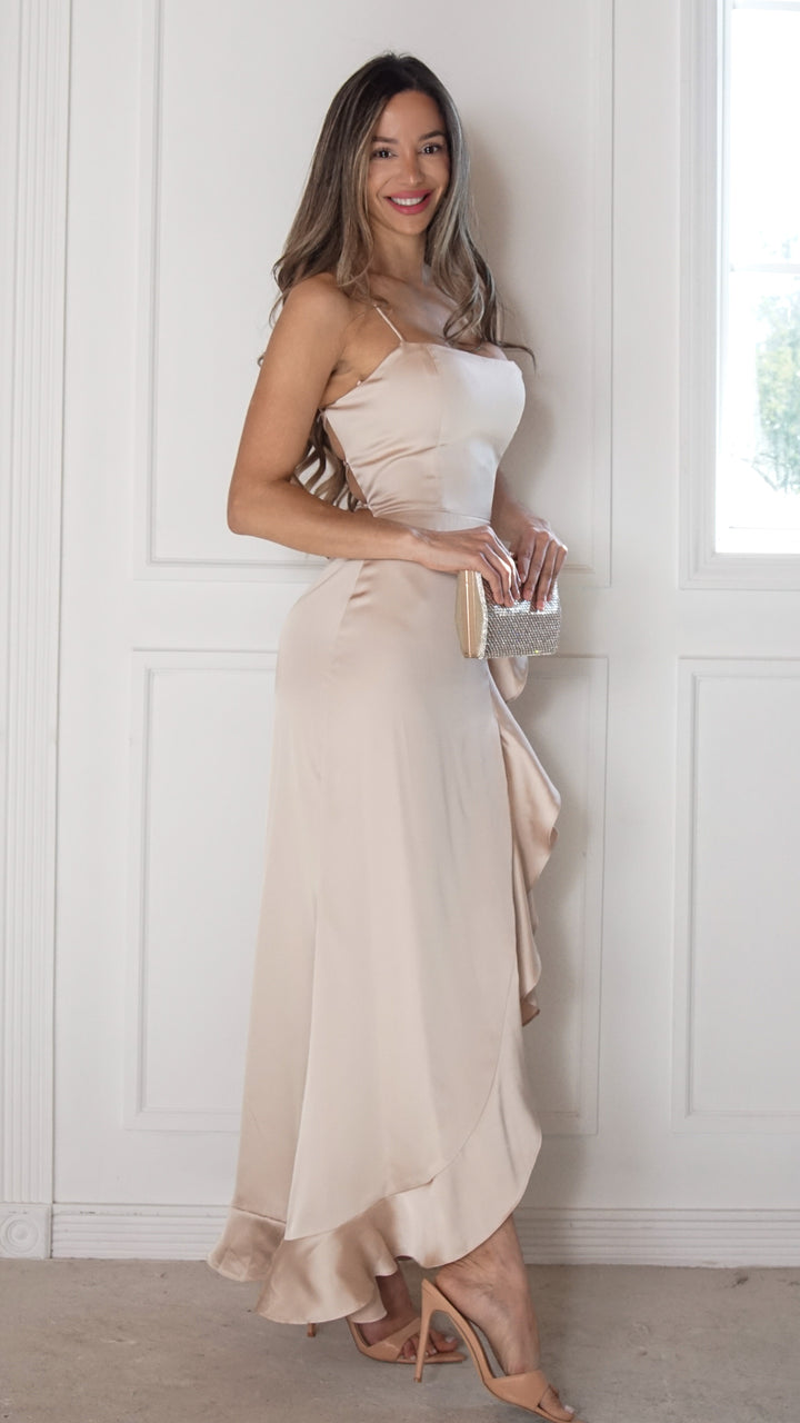 side view image 1 of Alessina Maxi Dress