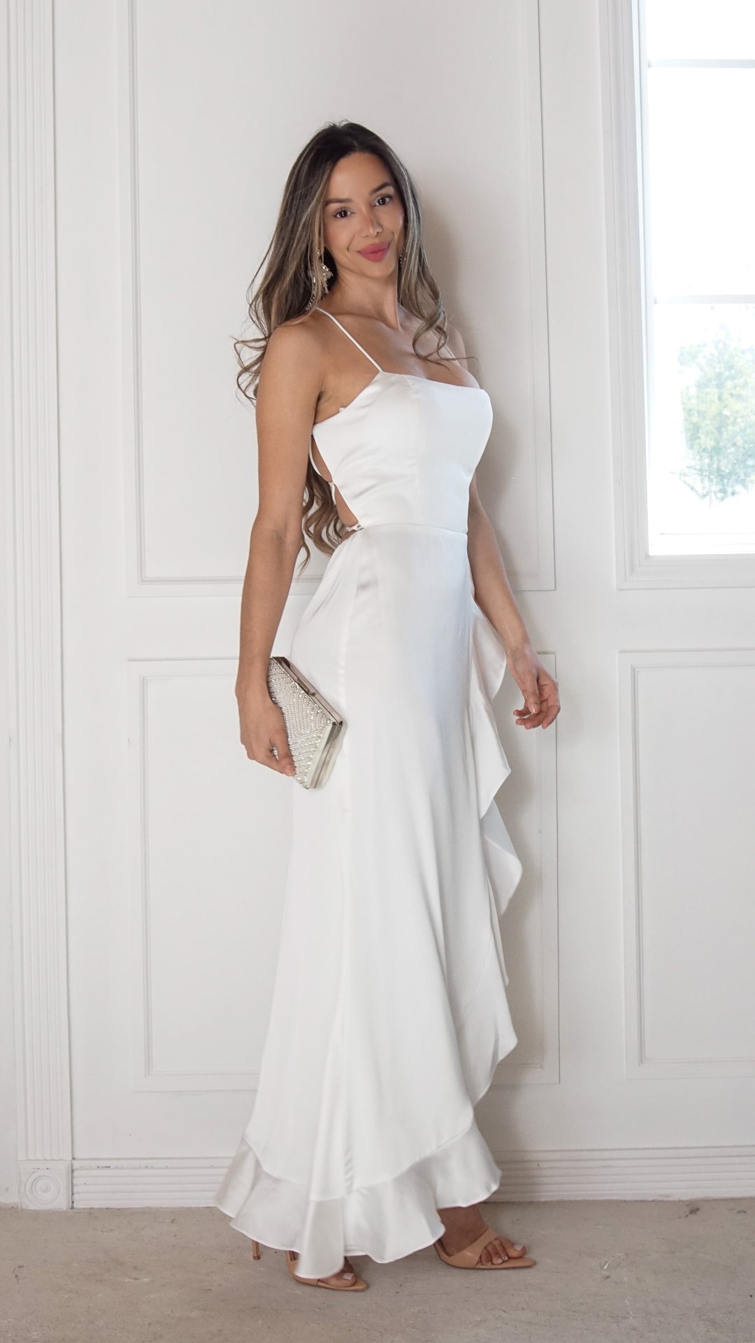 side view image 1 of Alessina Maxi Dress