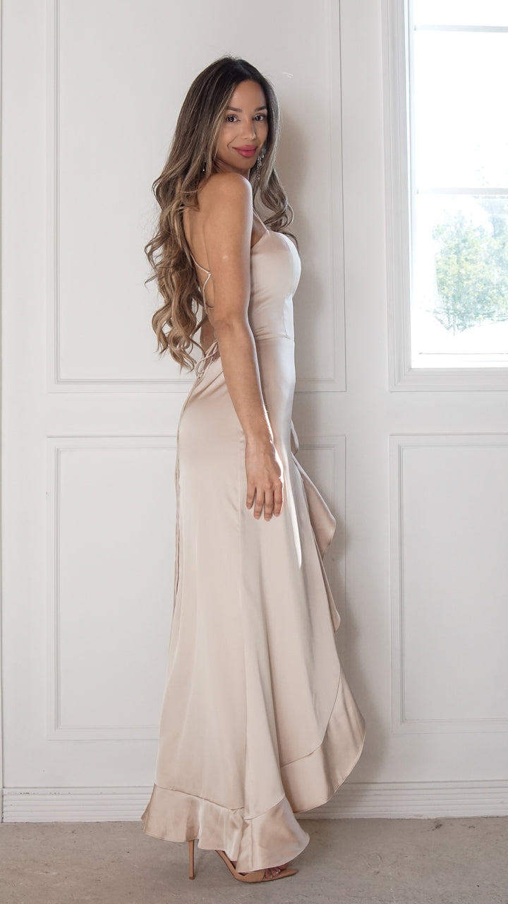 side view image 2 of Alessina Maxi Dress