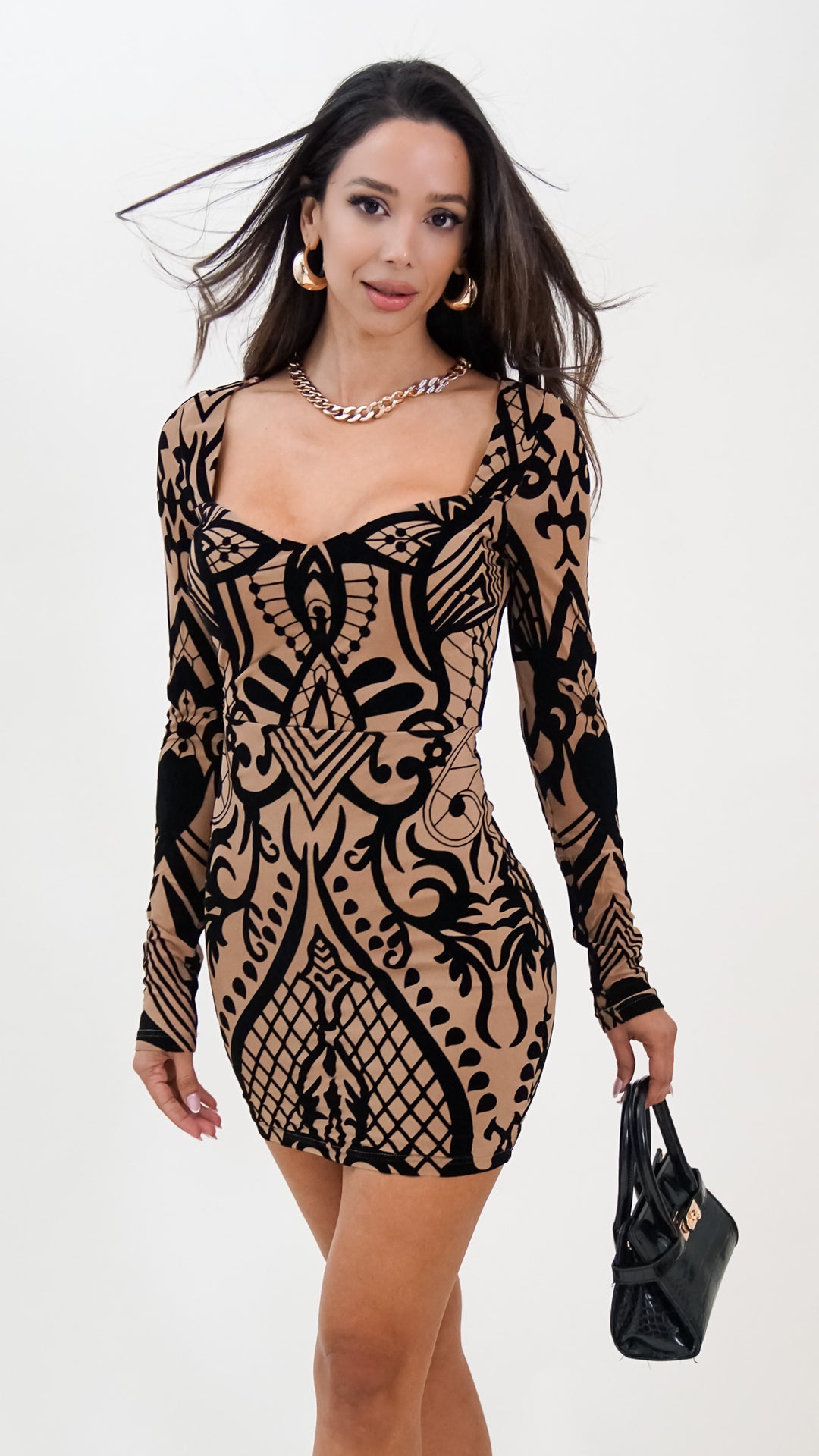 Yenissey Lace Longsleeve Dress