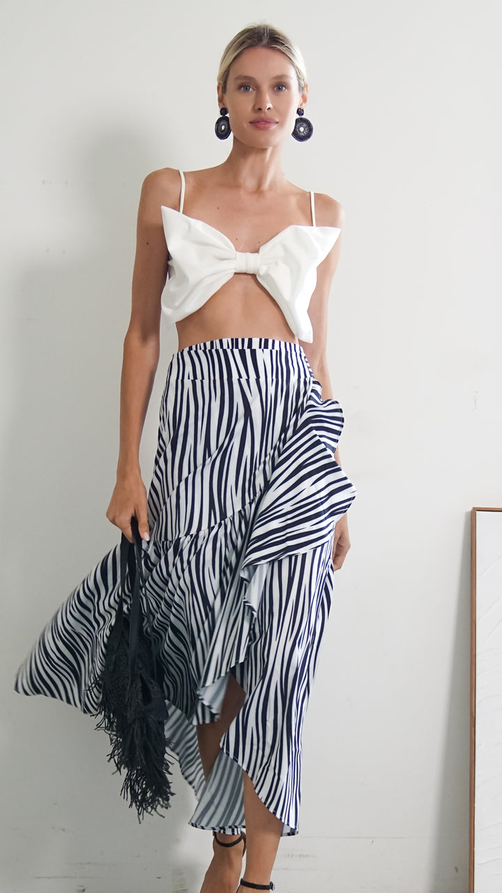 Cressi Bow Crop Top - Steps New York