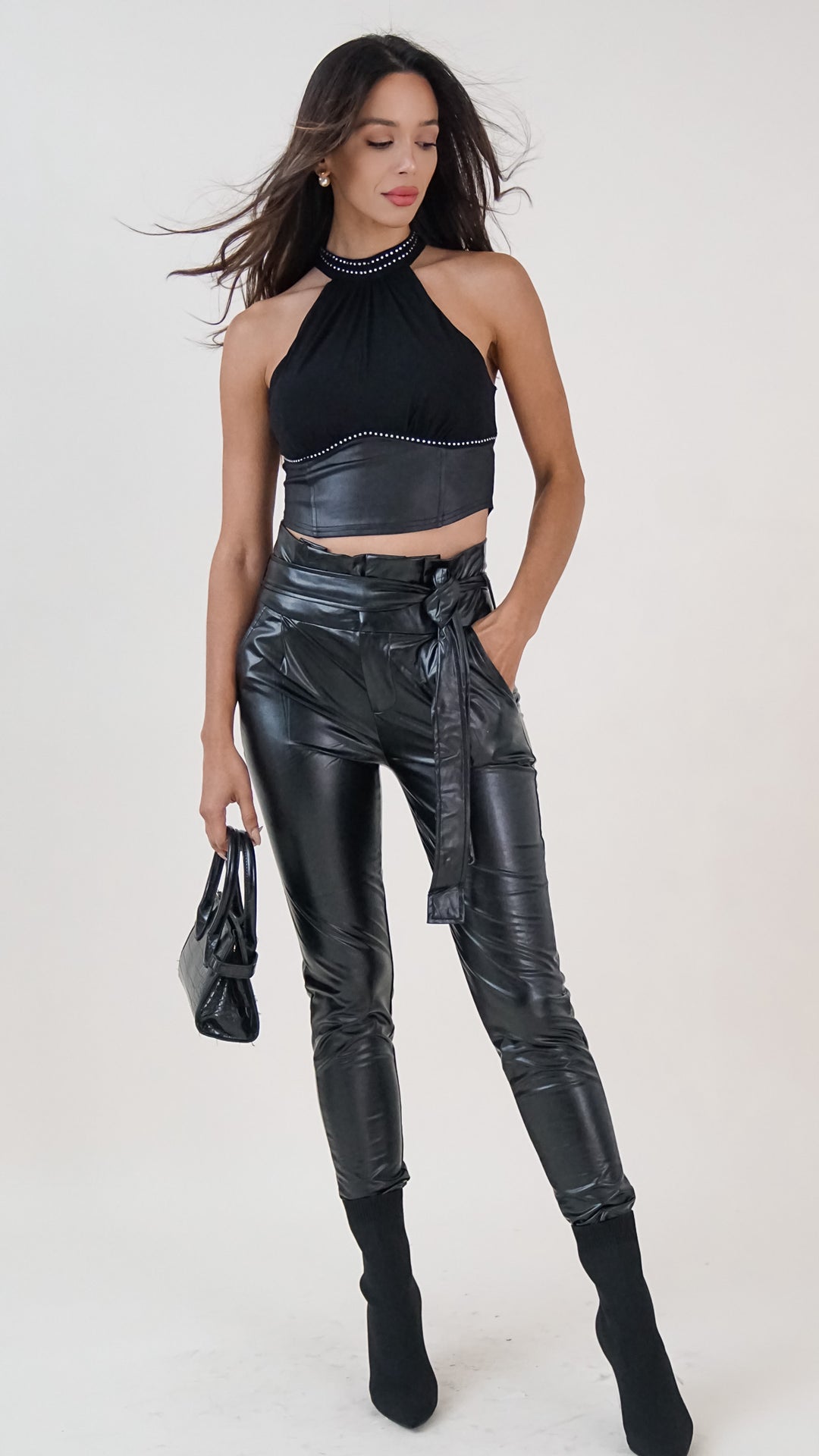 Diana Faux Leather Pants