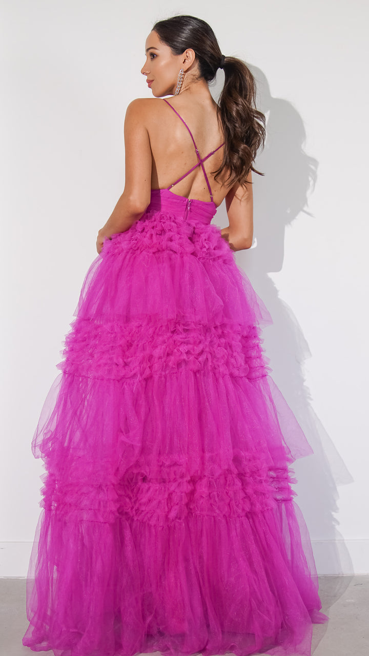 Lillie Tulle Maxi Dress