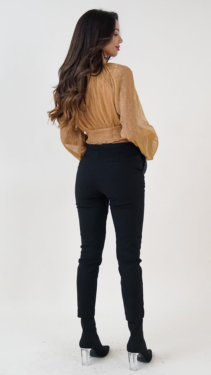 Lois Skinny Jeans in Black