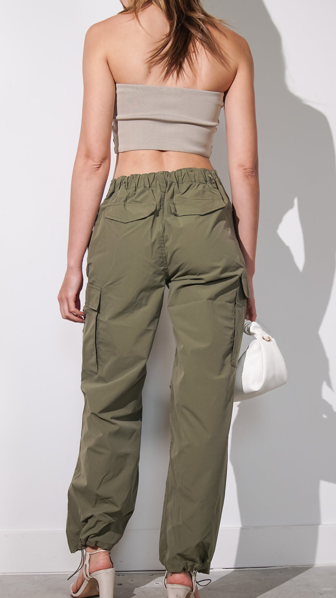 Kylie Cargo Pants in Olive