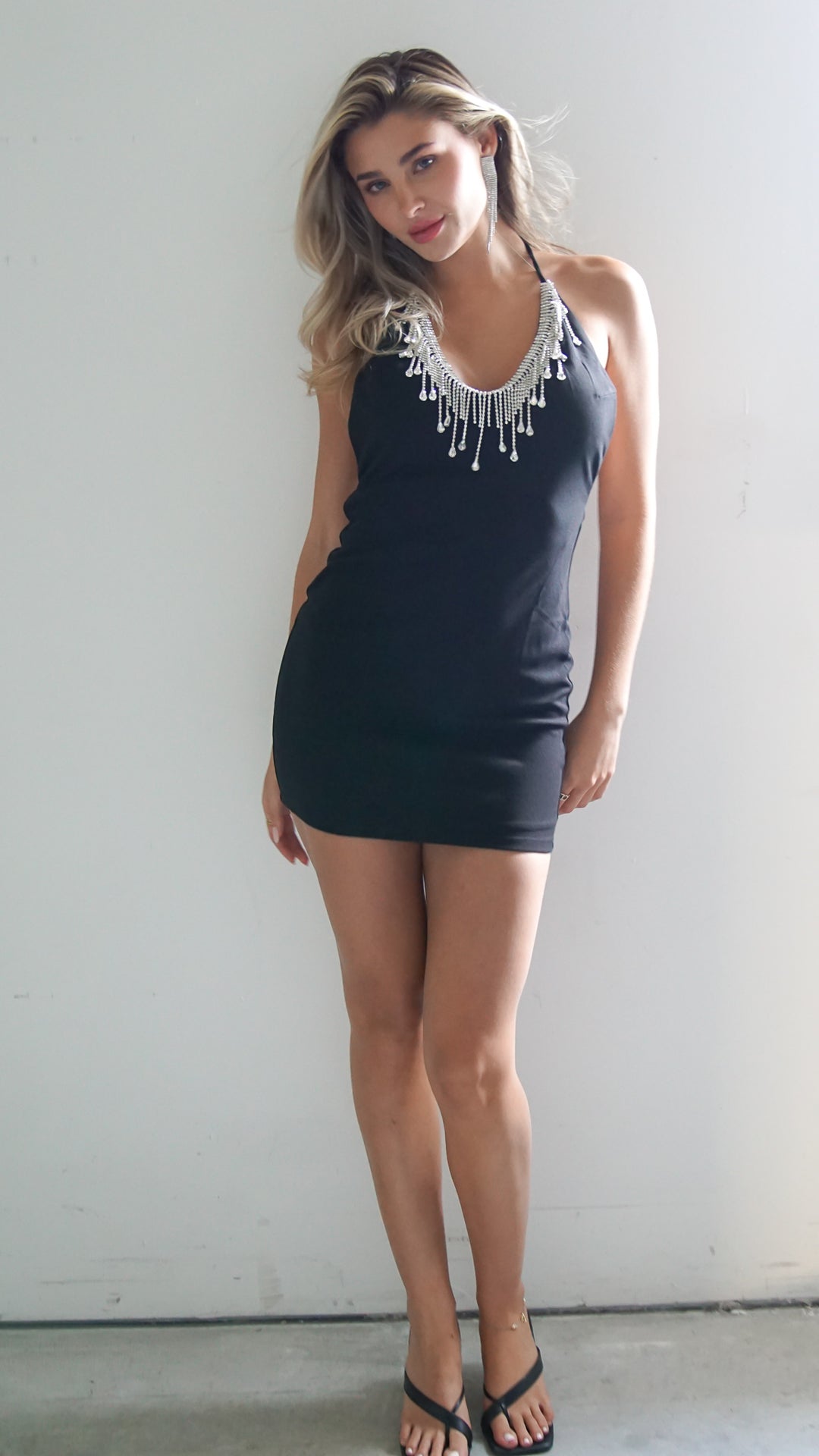 Christa Mini Sleeveless Dress - Steps New York