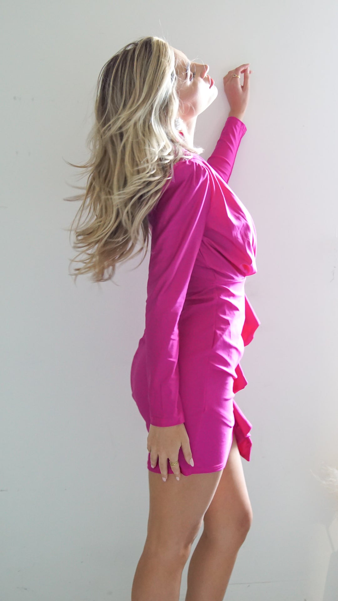 Peregrine Mini Ruffle Dress - Steps New York