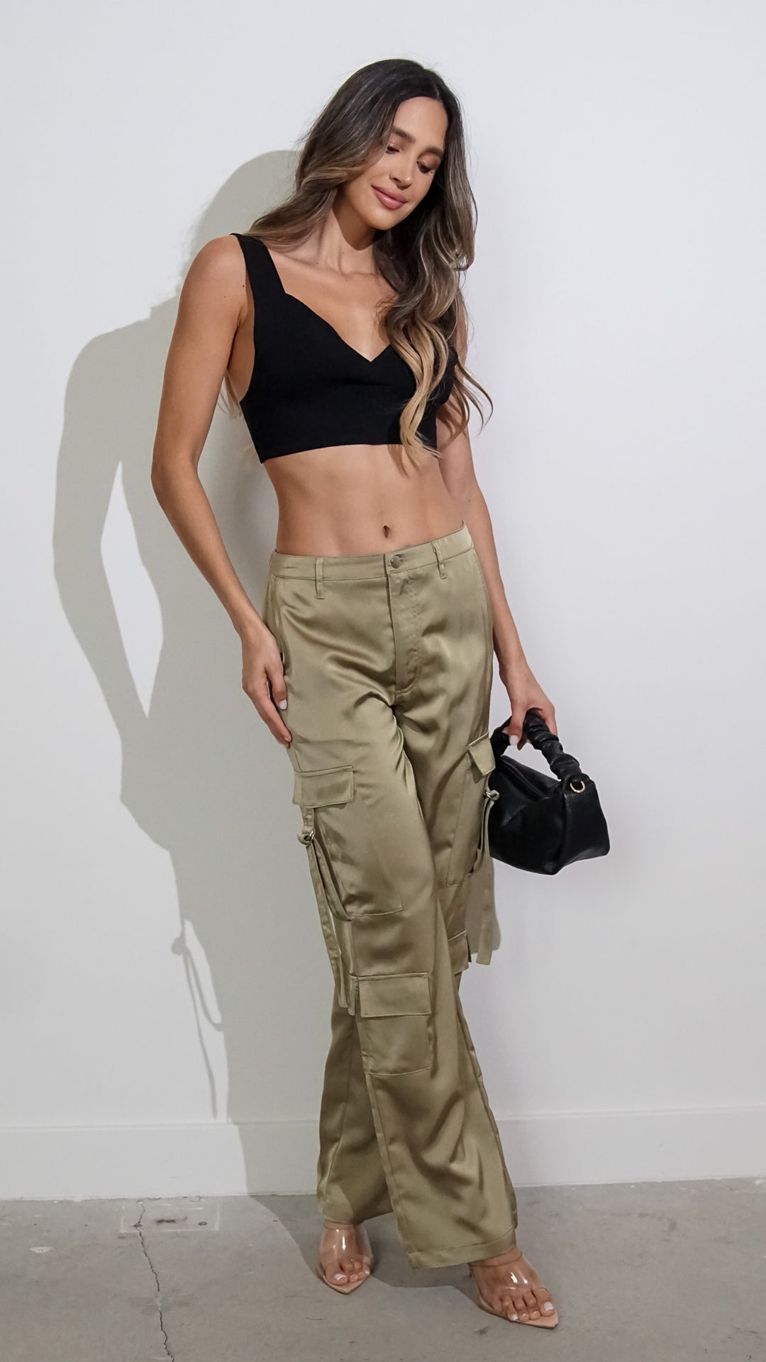 Andi Cargo Pants in Olive