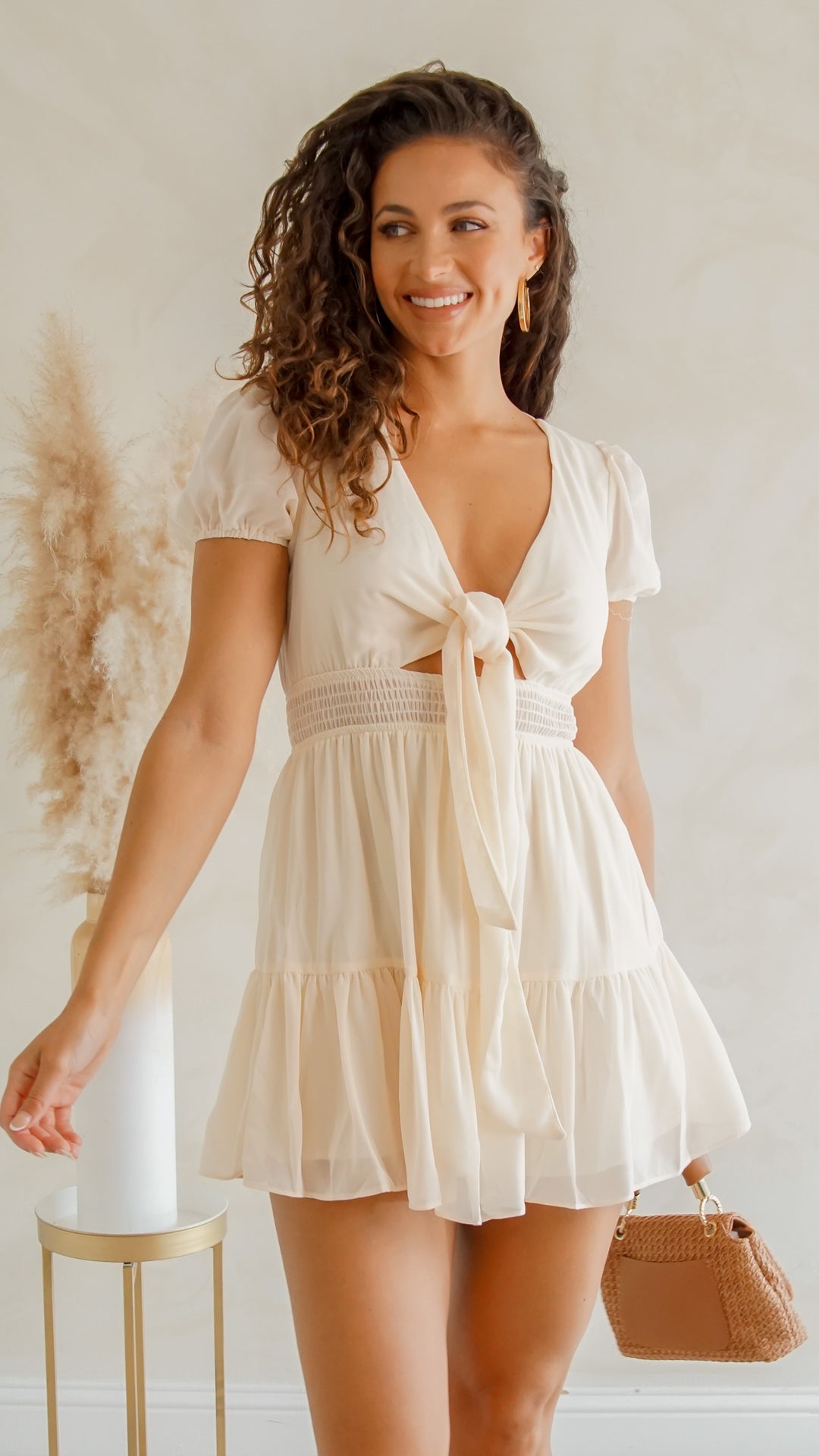 Sally Short Sleeve Mini Dress - Steps New York