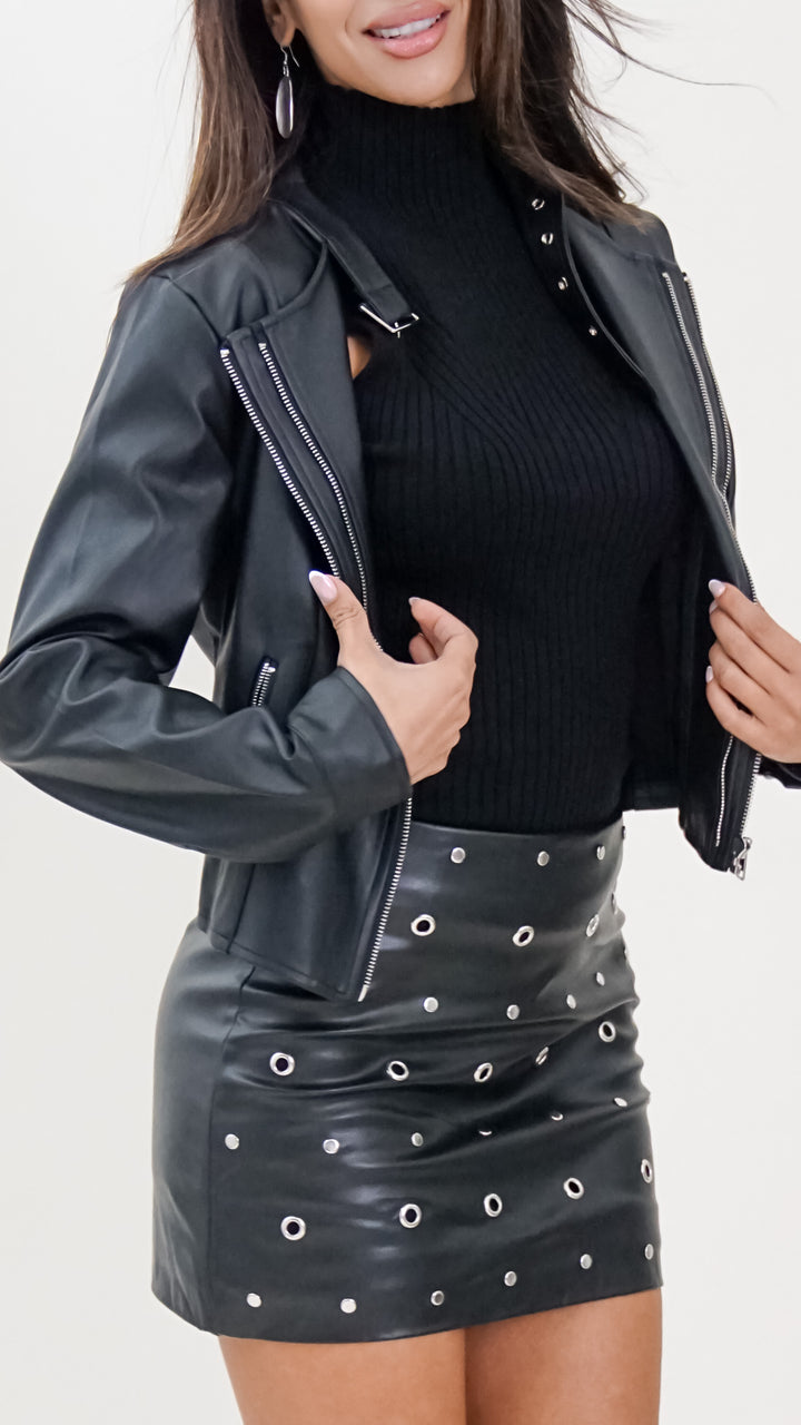 Nora Leather Jacket