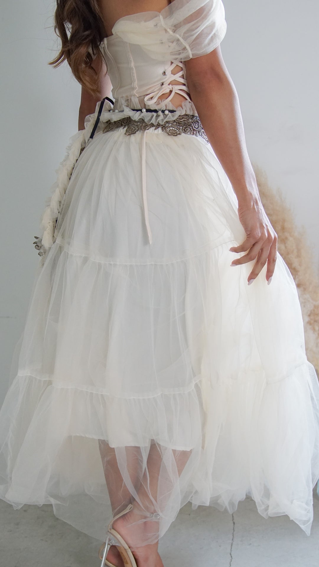 Ione Tulle Tiered Skirt - Steps New York