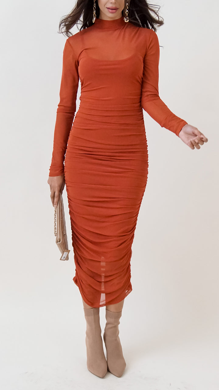Gillian Bodycon Maxi Dress