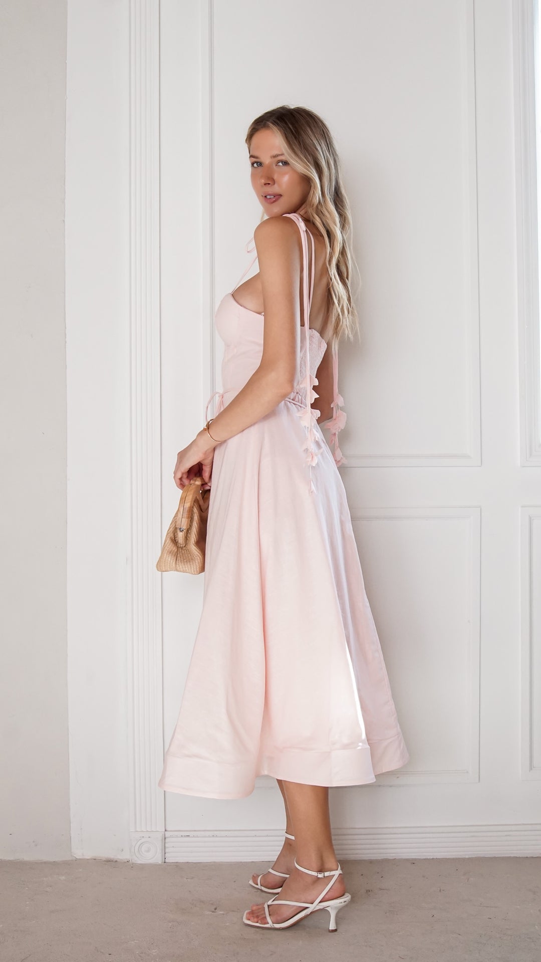 side view image 1 of Rebeca Midi Dress