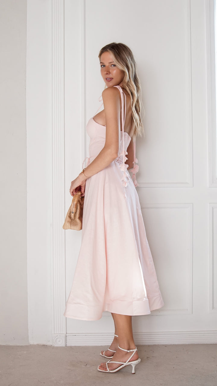side view image 1 of Rebeca Midi Dress