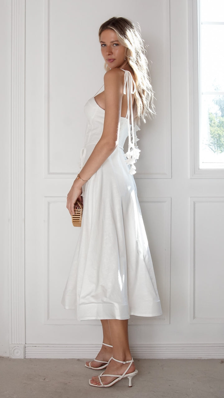 side view image 1 of Rebeca Midi Dress