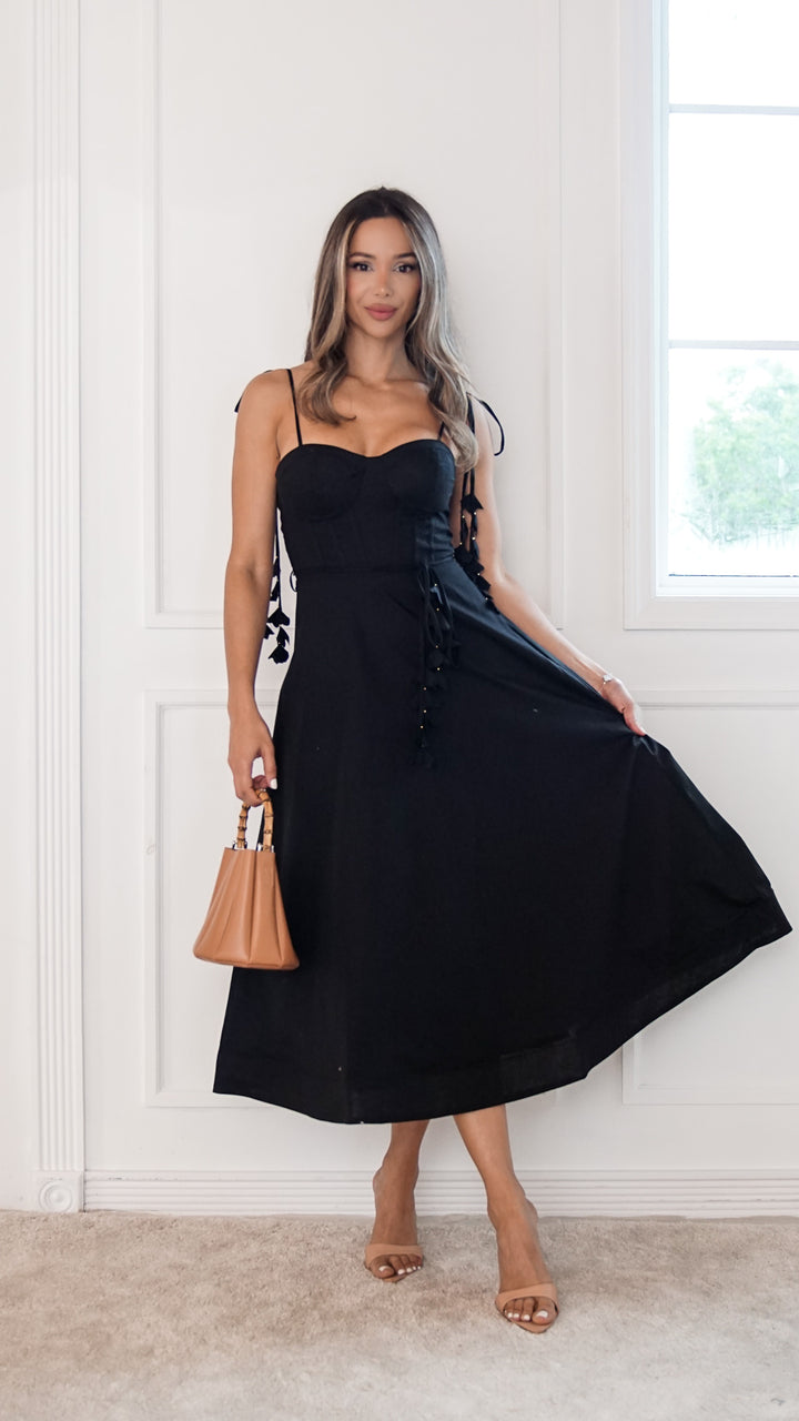 front view image 1 of Caren Midi Dress