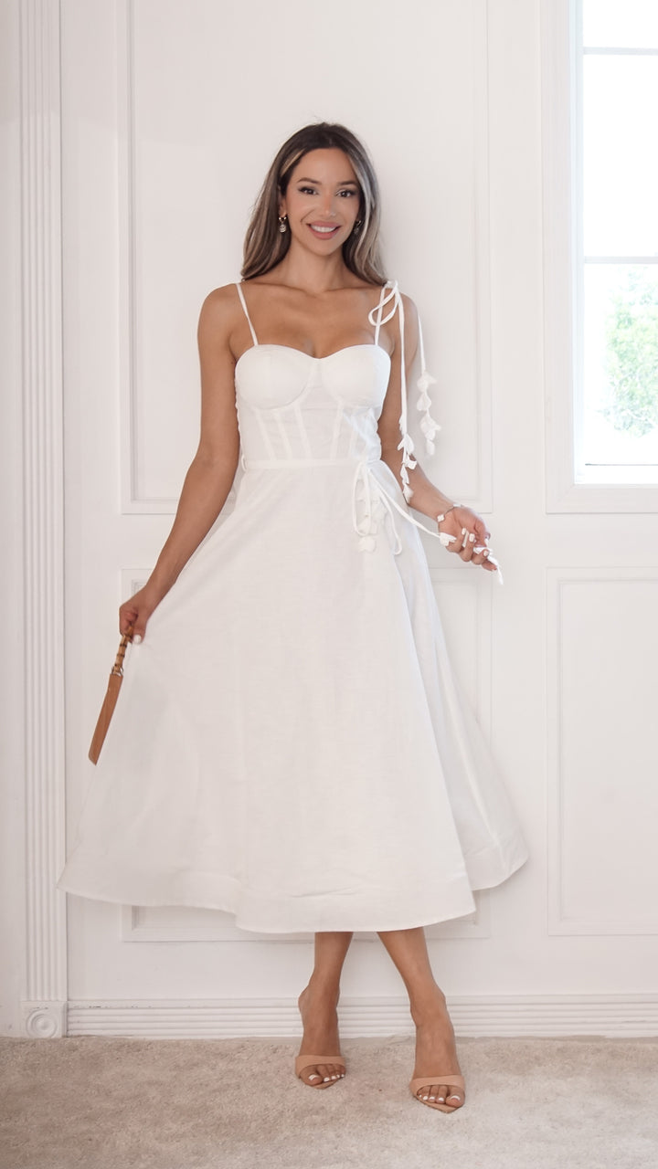 front view image 1 of Caren Midi Dress