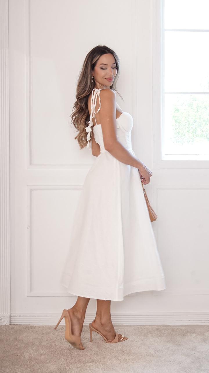 side view image 1 of Caren Midi Dress