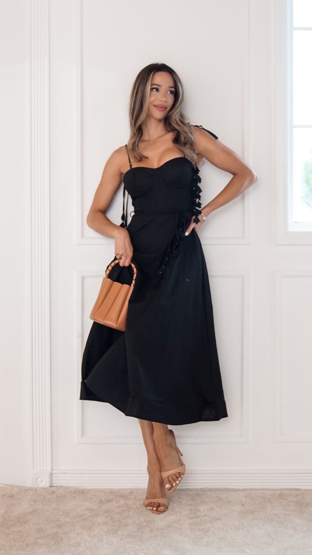 front view image 2 of Caren Midi Dress