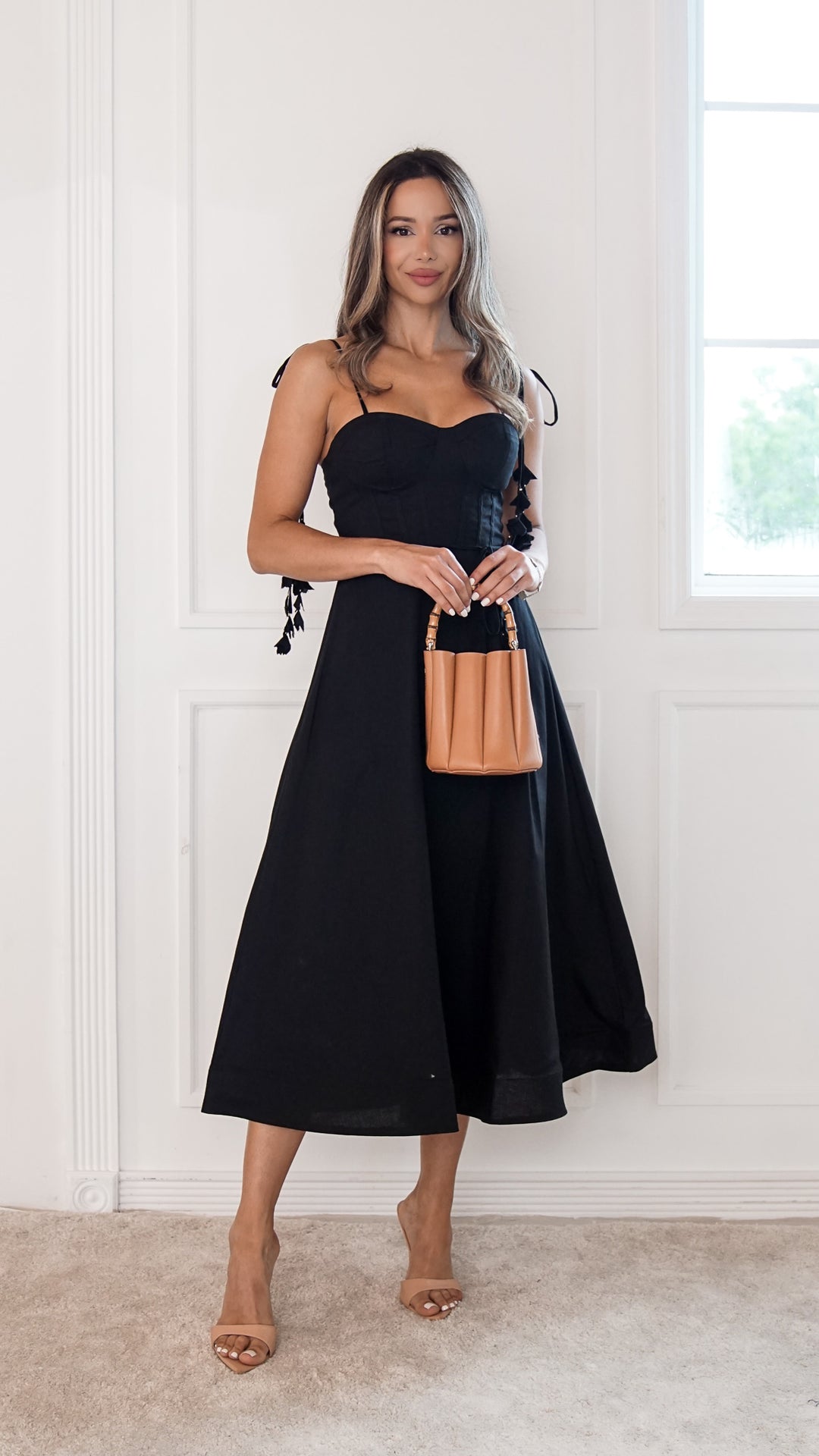 front view image 3 of Caren Midi Dress