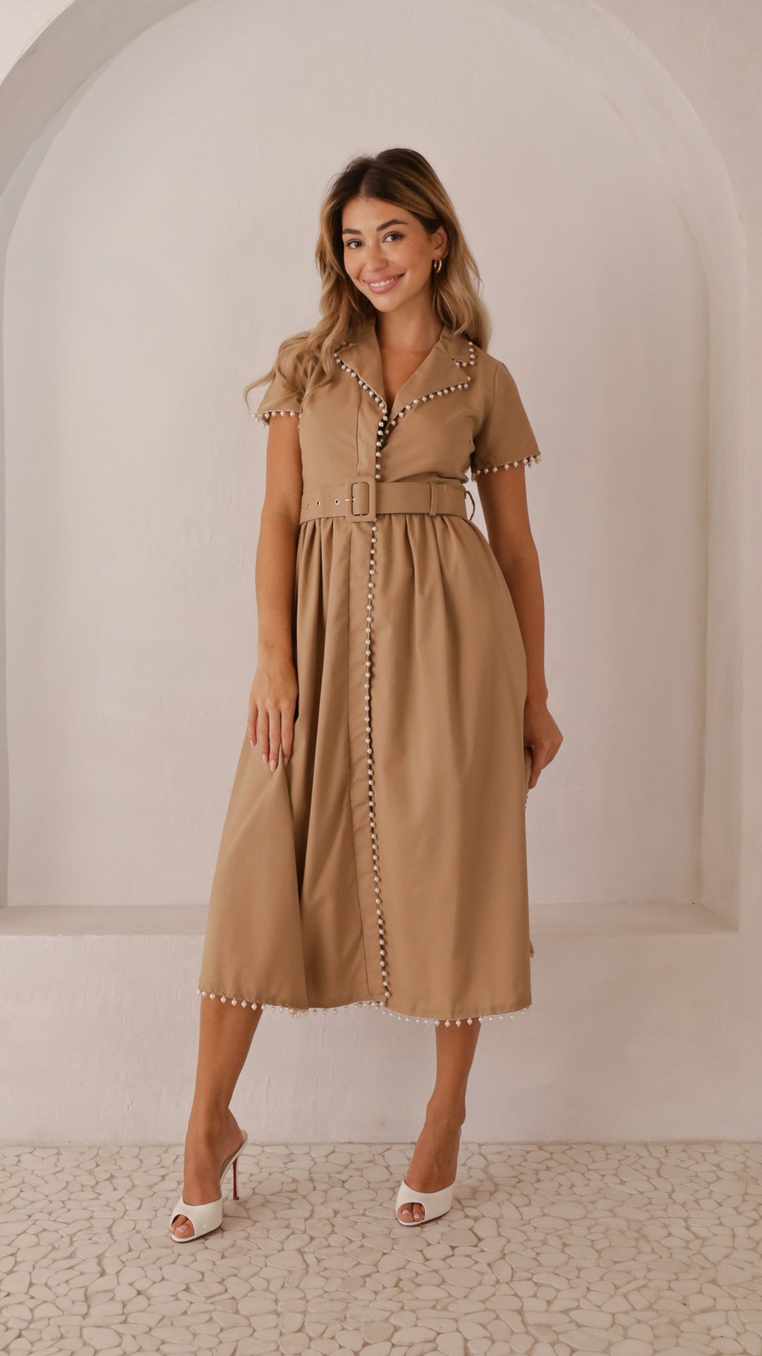 front view image 3 of Althea Midi Dress