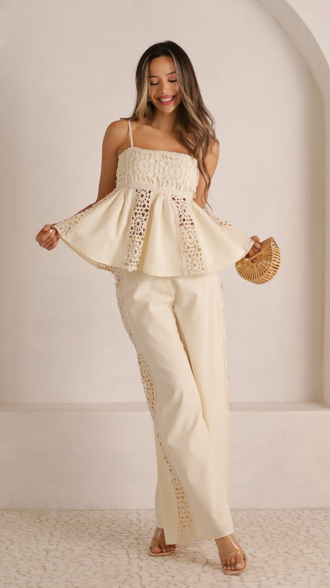 2 image front view_ivory of Sabrina top