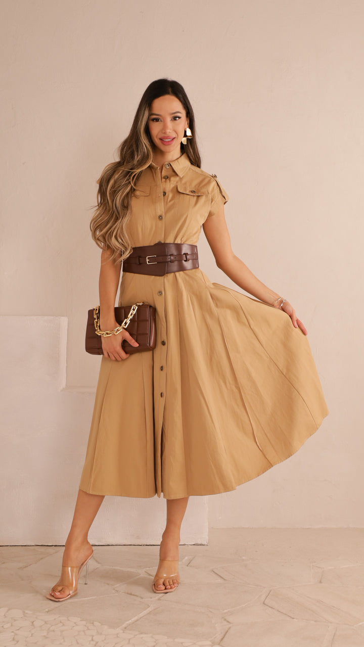 front view image 1 of Erina Midi Dress