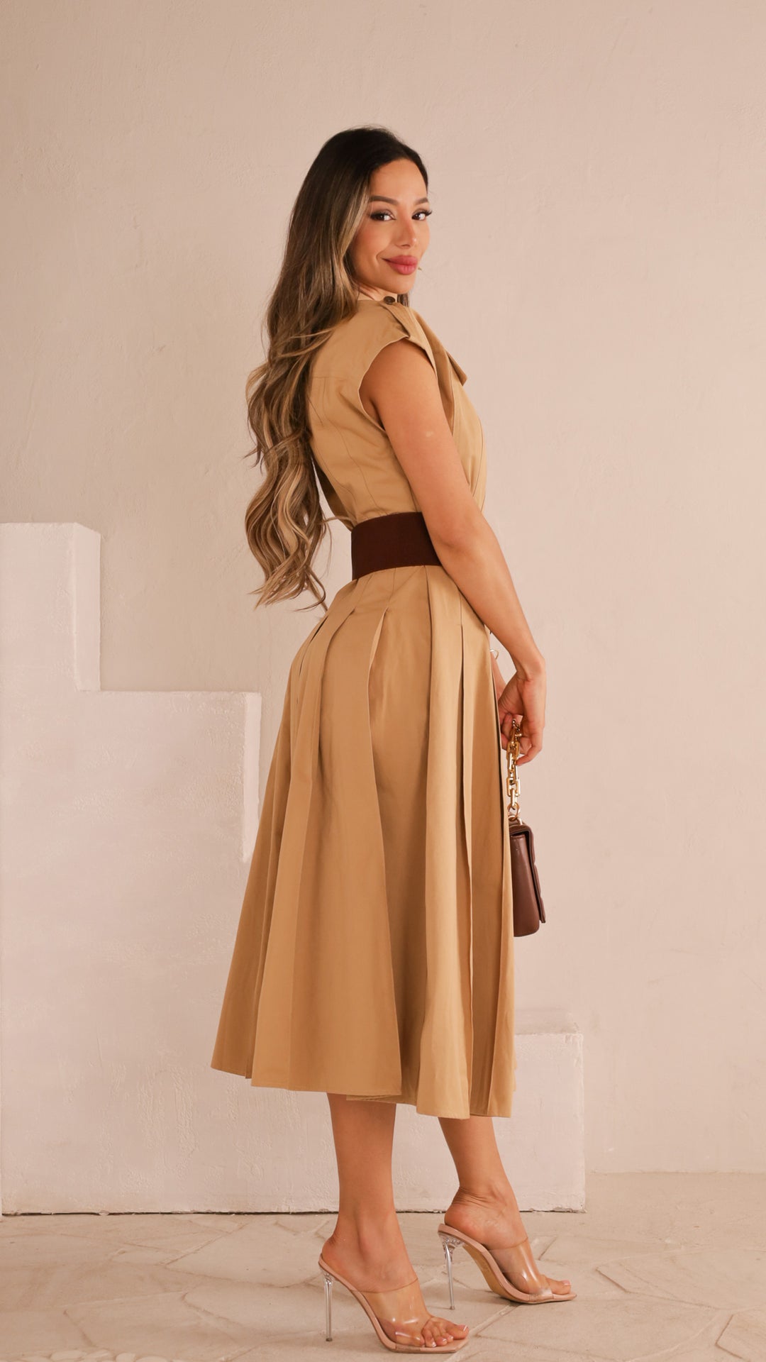 side view image 1 of Erina Midi Dress