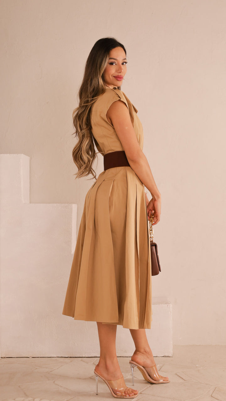 side view image 1 of Erina Midi Dress