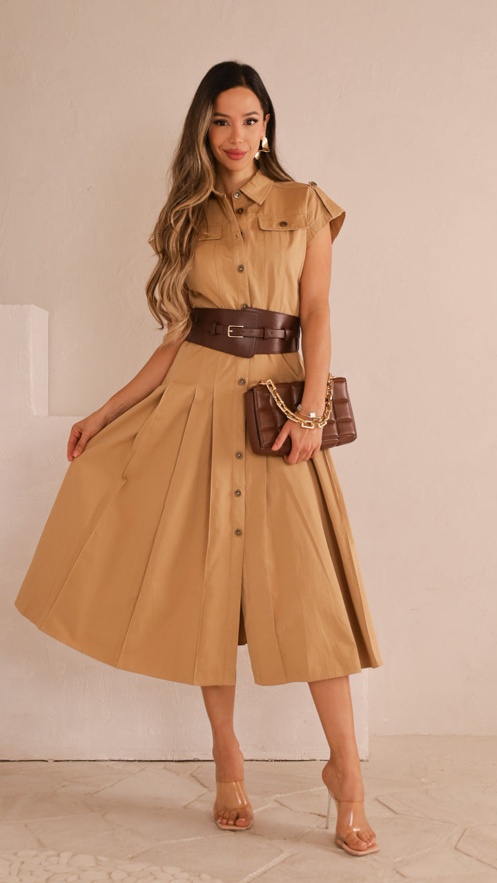 front view image 3 of Erina Midi Dress