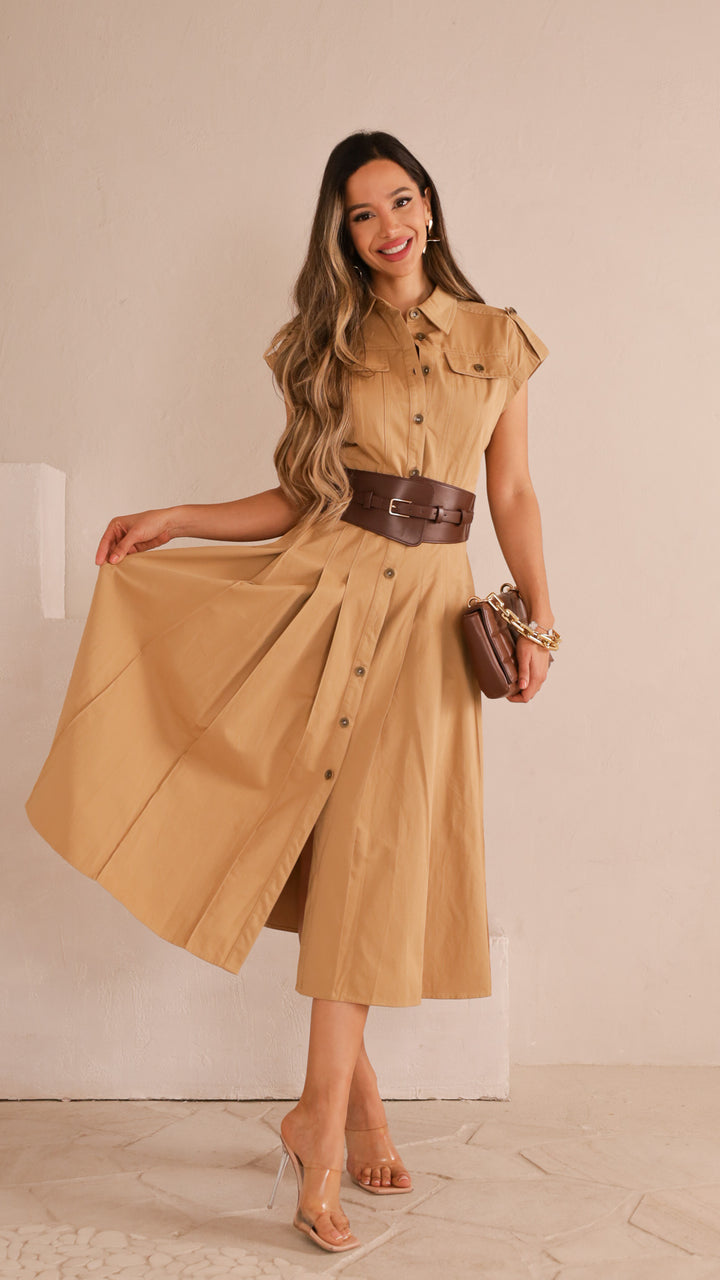 front view image 4 of Erina Midi Dress