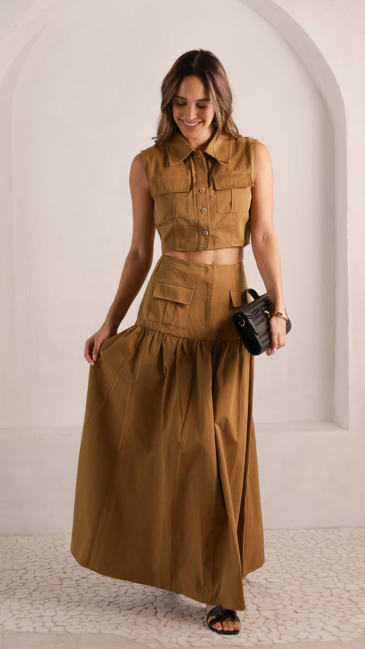 front view image 1 of Fallon Maxi Skirt