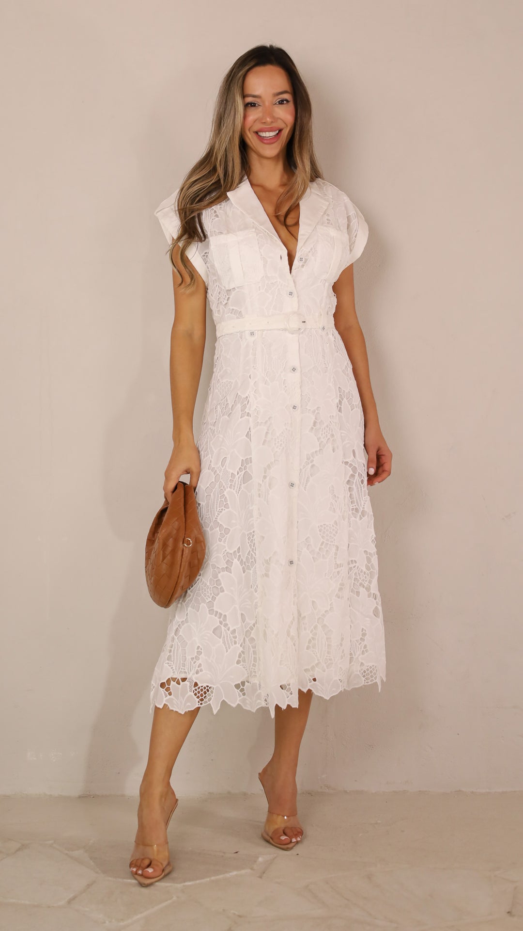 front view image 1 of Rain Midi Dress