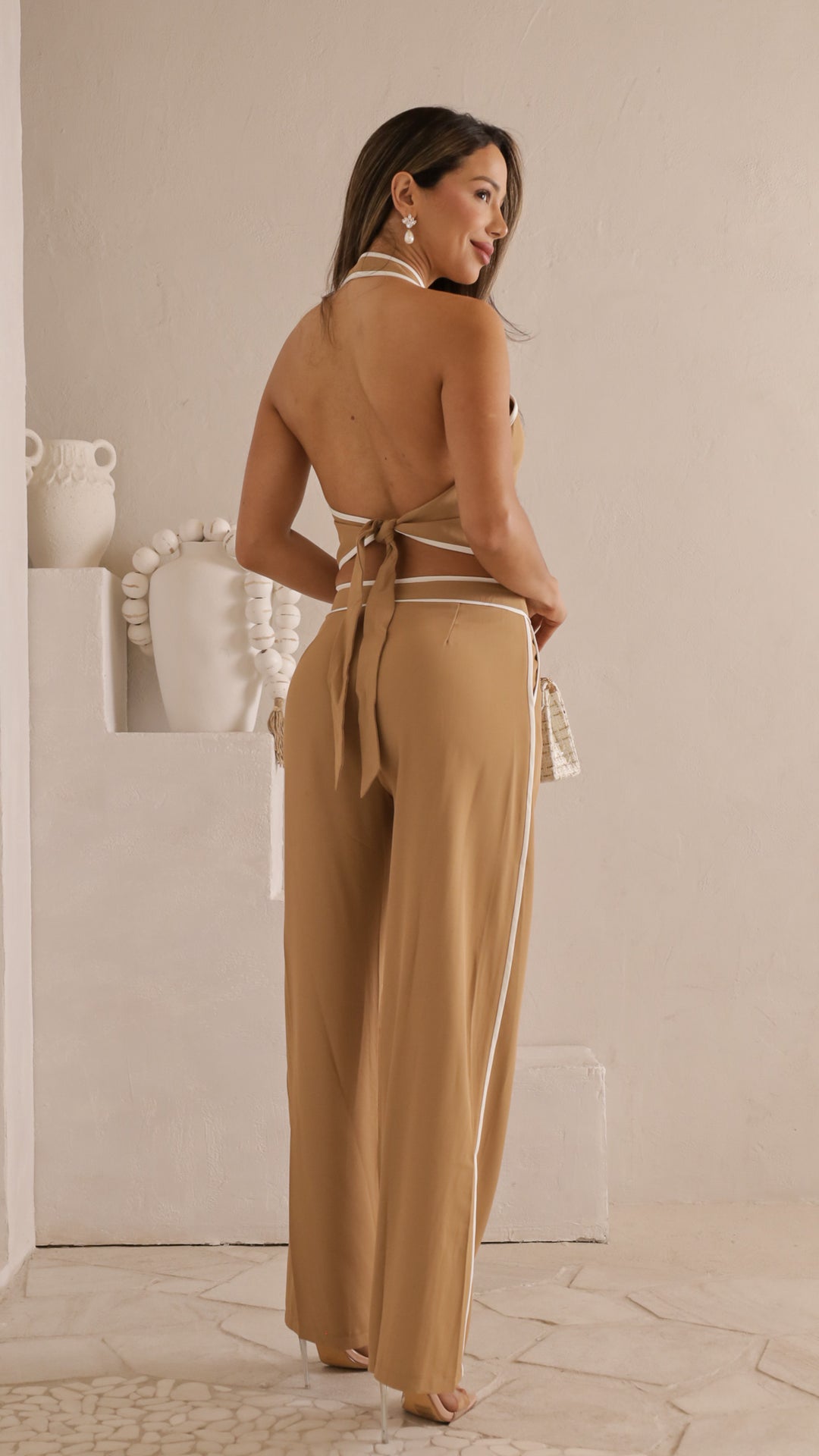 rear view image 1 of Sofie Wide-Leg Trousers