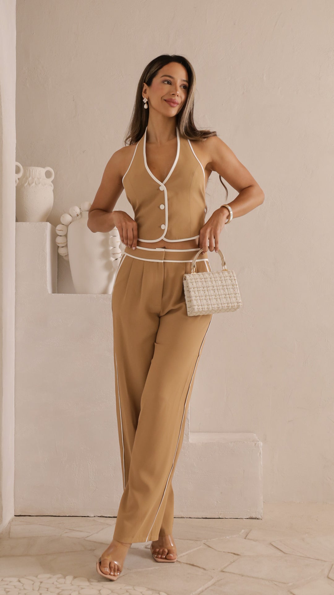 front view image 2 of Sofie Wide-Leg Trousers