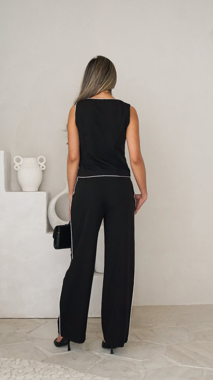 rear view image 1 of Zaria Palazzo Pants