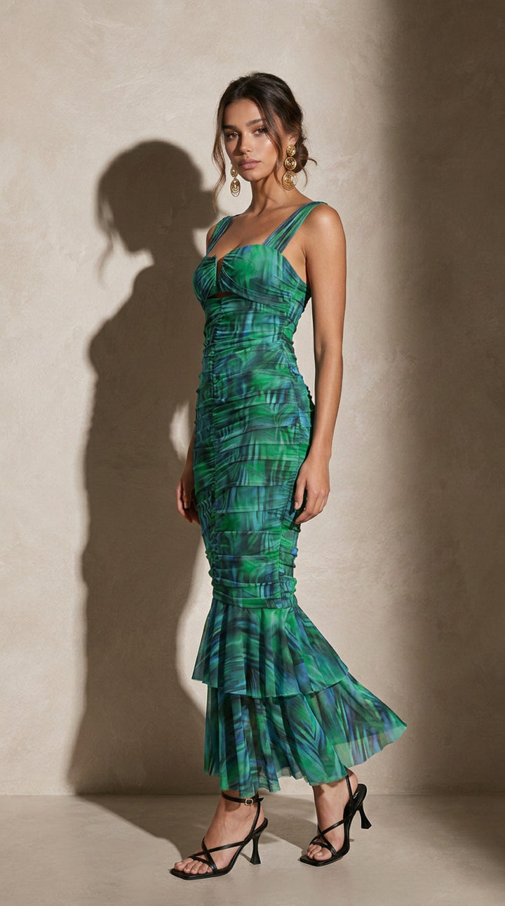 side view image 2 of Iristene Maxi Dress