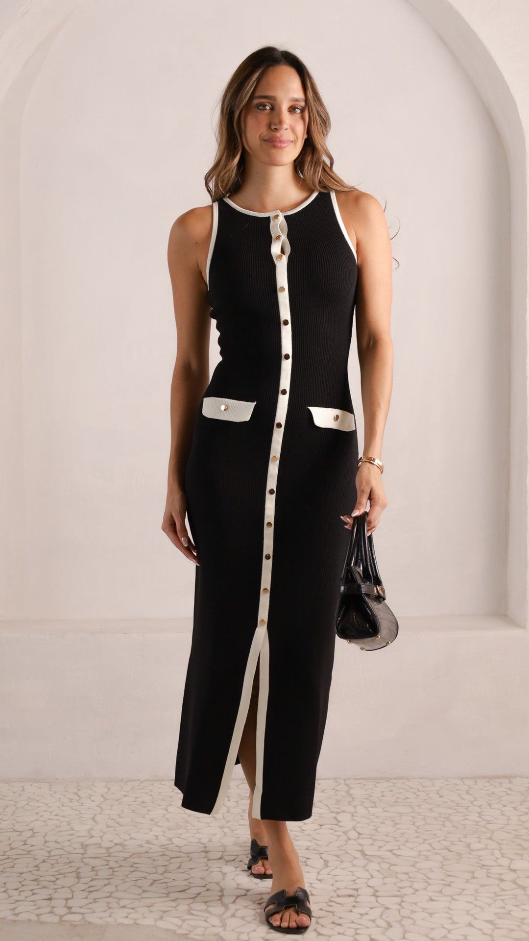 front view image 3 of Zaen Midi Dress